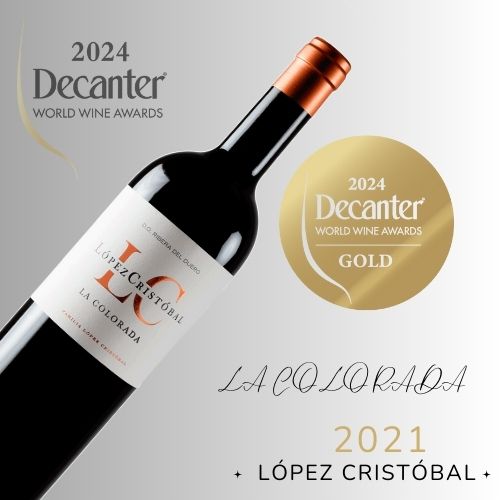 La Colorada 2021 medalla oro premios decanter 2024 vino tinto ribera