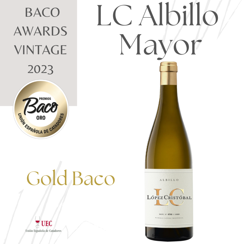 White wine LC Albillo 2023
Gold Baco